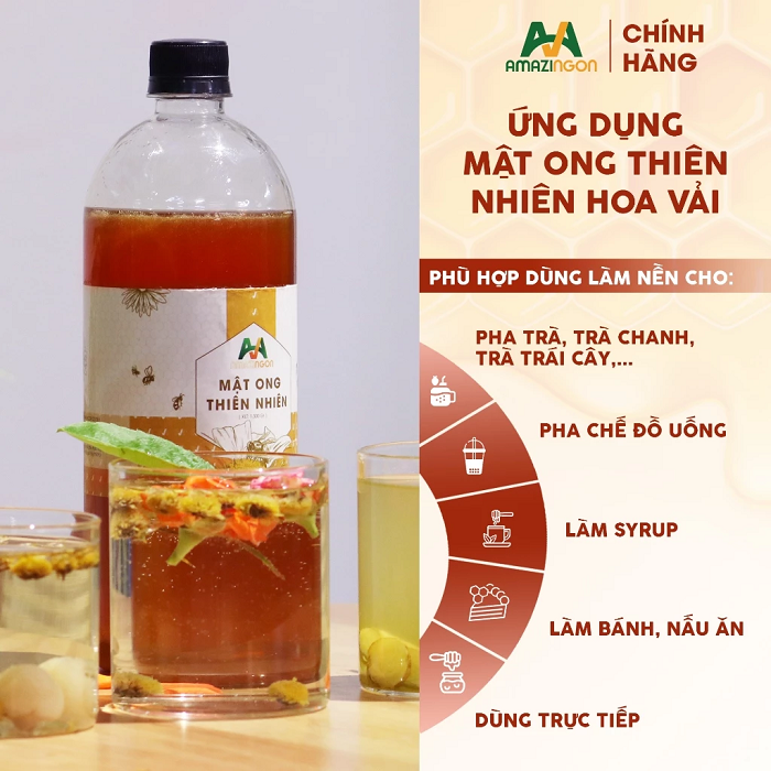 Mật ong hoa vải - Giải pháp tối ưu cho chủ quán nước & mô hình F&B