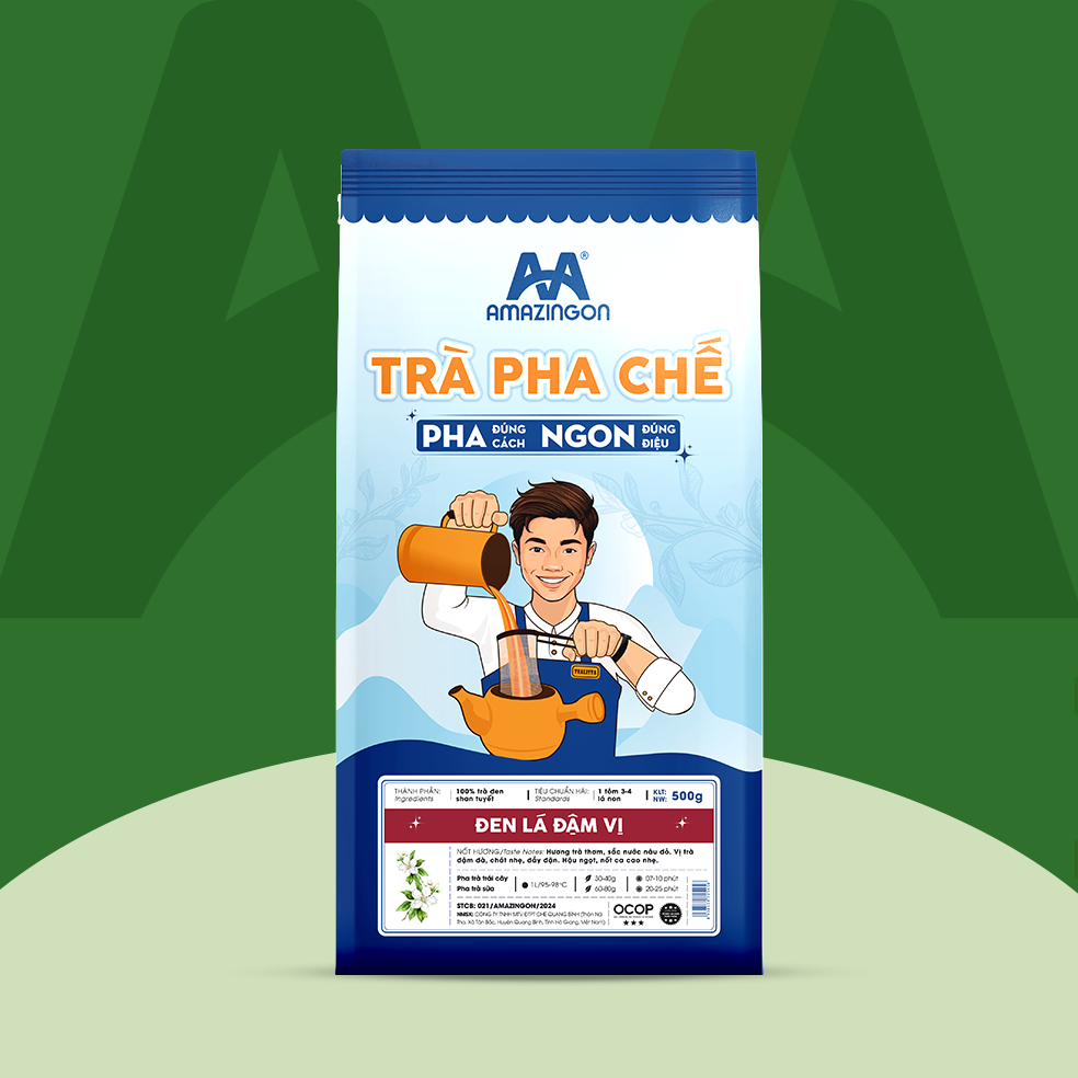Trà đen lá pha chế AMAZINGON