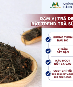 Đặc trưng nổi bật của trà đen nguyên lá