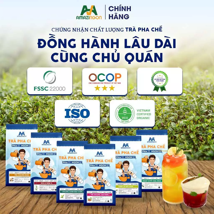 Quy cách – chất lượng của trà đen đậm vị 