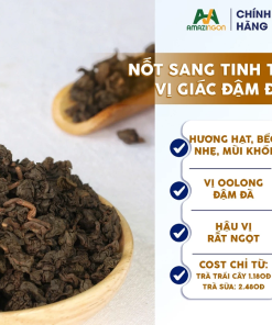 Vì sao nhiều quán chọn trà oolong rang AMAZINGON?