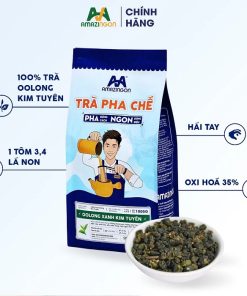 Trà Ô Long Xanh Kim Tuyên hái tay nguyên chất bao 1000g