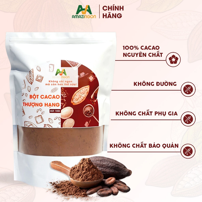 Vì sao quán cà phê và trà sữa nên chọn bột cacao AMAZINGON?