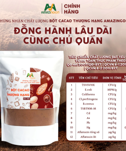 Quy cách và tiêu chuẩn sản phẩm