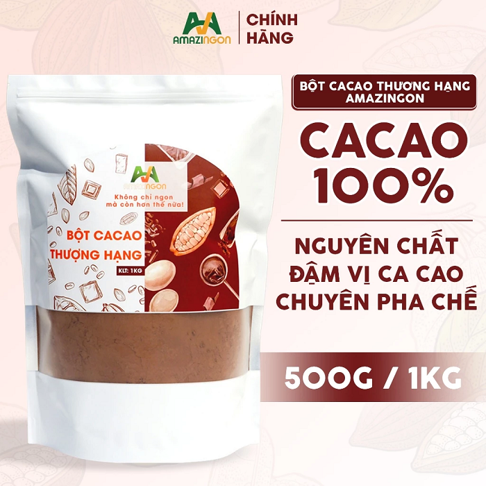 Bột cacao thượng hạng AMAZINGON