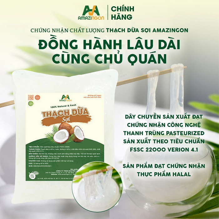 Sản xuất theo tiêu chuẩn an toàn thực phẩm nghiêm ngặt