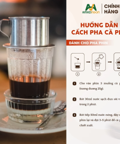 Hướng dẫn pha phin chuẩn vị với AMAZINGON RO7