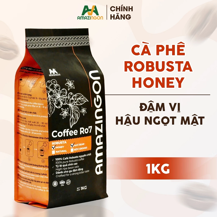 Cà Phê Robusta Honey AMAZINGON RO7