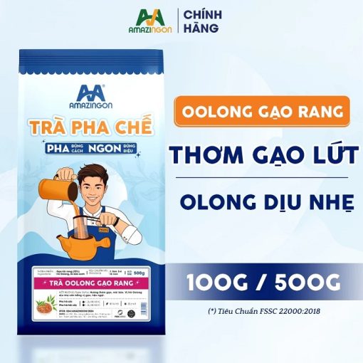 trà Oolong Gạo Rang AMAZINGON