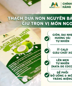 Lý do chủ quán nên chọn thạch dừa non AMAZINGON