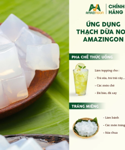 Ứng dụng dừa non AMAZINGON