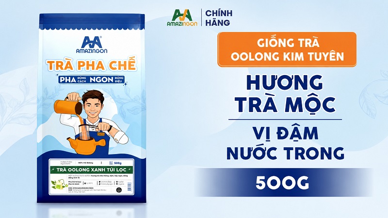 Oolong Xanh Túi Lọc AMAZINGON