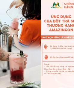 Ứng dụng đa dạng bột Frappe trong pha chế chuyên nghiệp