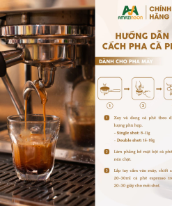 Cách pha Coffee A9 Arabica Cầu Đất