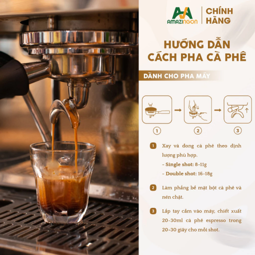 Cách pha Coffee A9 Arabica Cầu Đất