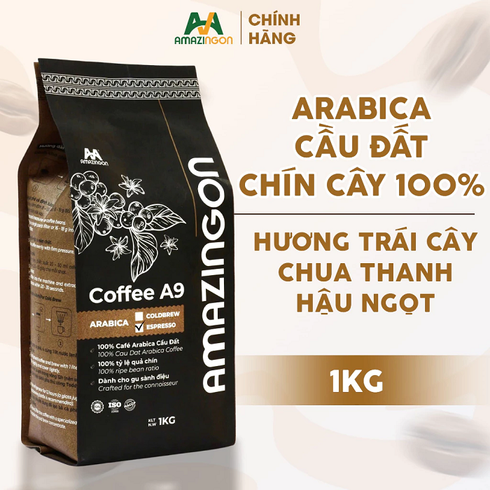Coffee A9 - Cà phê Arabica Cầu Đất