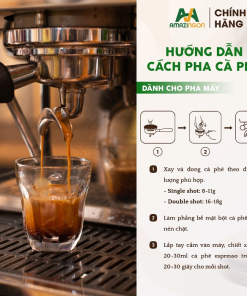 Hướng dẫn sử dụng cà phê pha máy