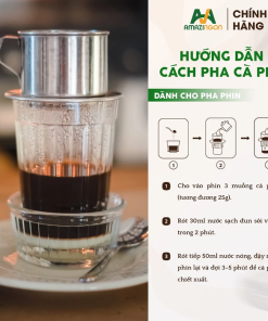 Hướng dẫn sử dụng cà phê phin