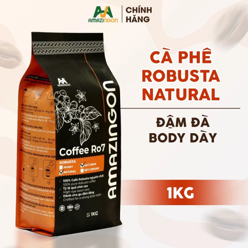 cà phê Robusta natural 100% RO7