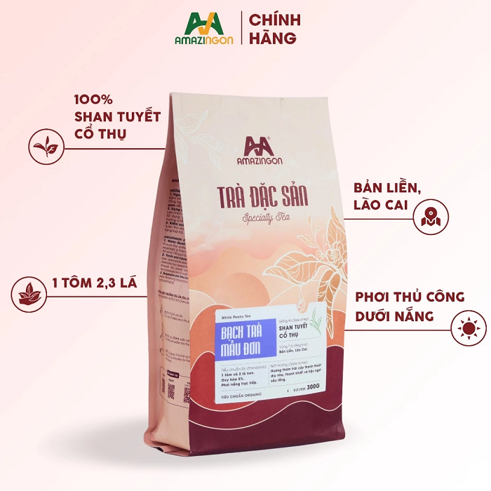 Bạch Trà Mẫu Đơn – một trong những trà đặc sản nổi tiếng của Trung Hoa