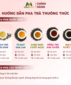 Cách pha trà Bạch Trà mẫu đơn