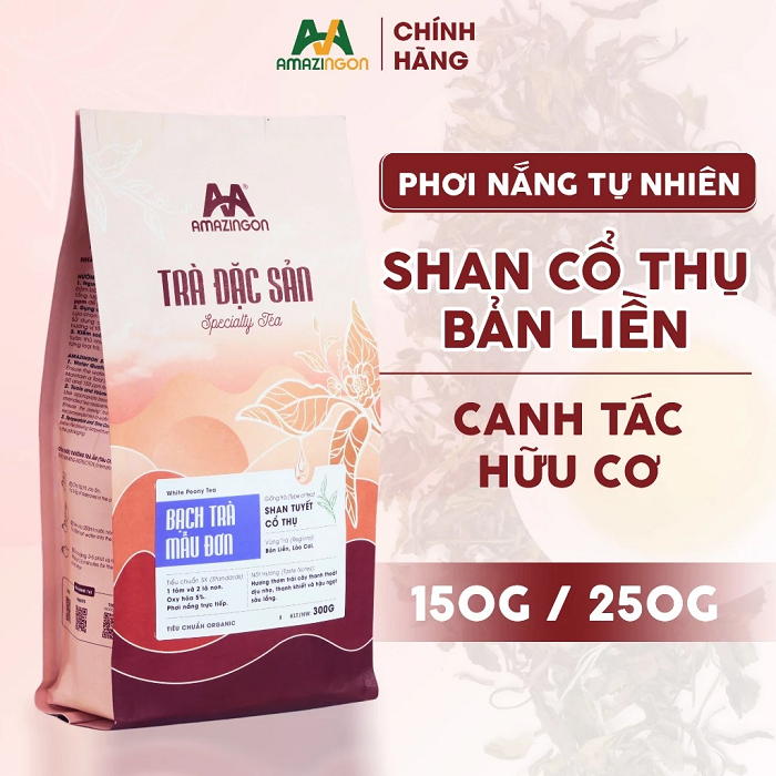 trà đặc sản Bạch Trà Mẫu Đơn