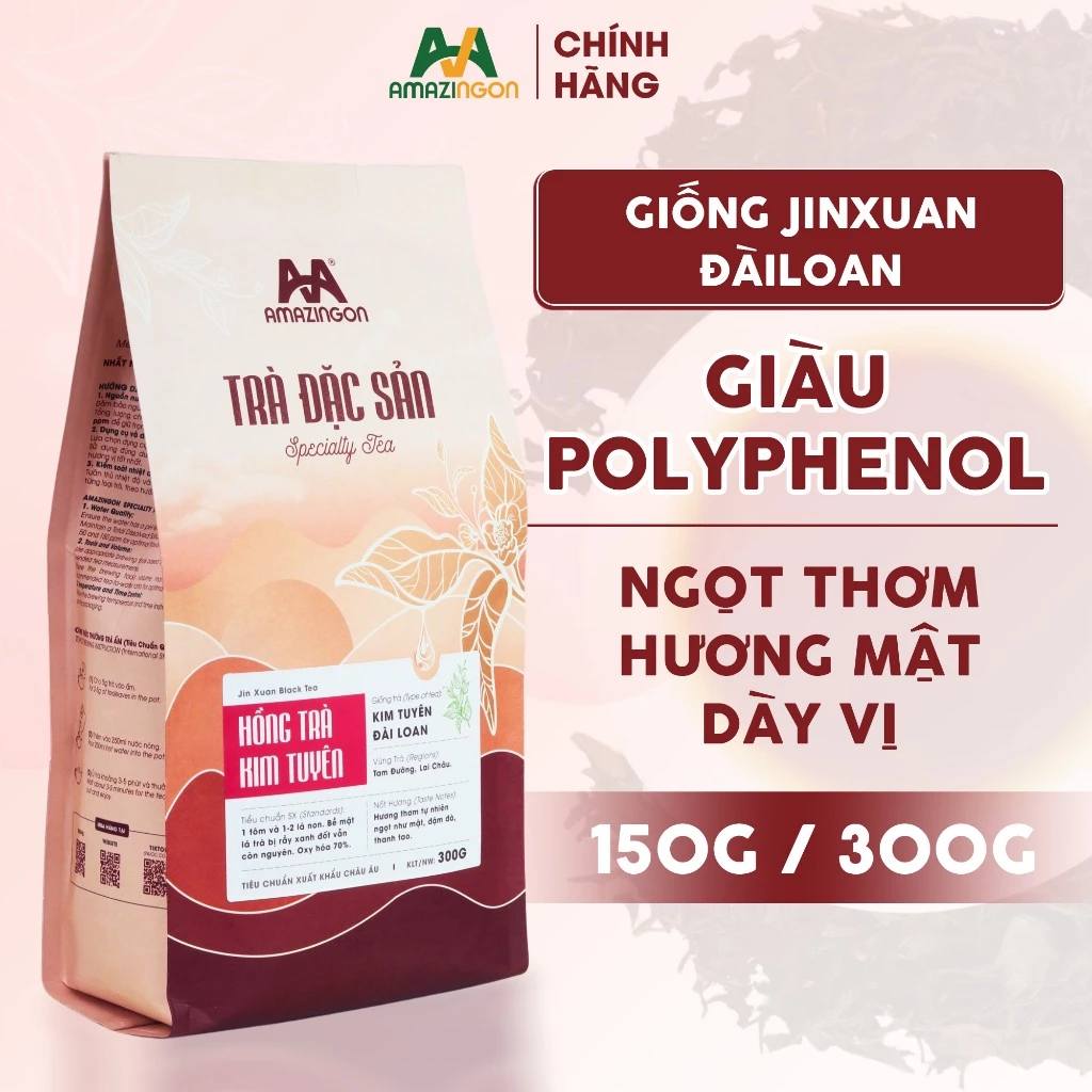 Hồng trà Kim Tuyên Lai Châu thơm ngon nguyên chất hương mật dày vị