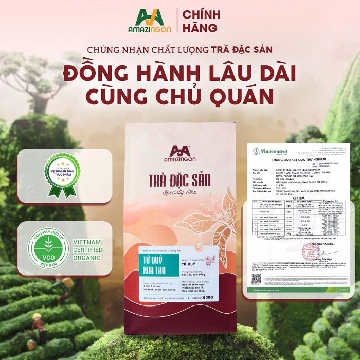 Tứ Quý Hoa Lan đáp ứng đầy đủ tiêu chuẩn VSATTP