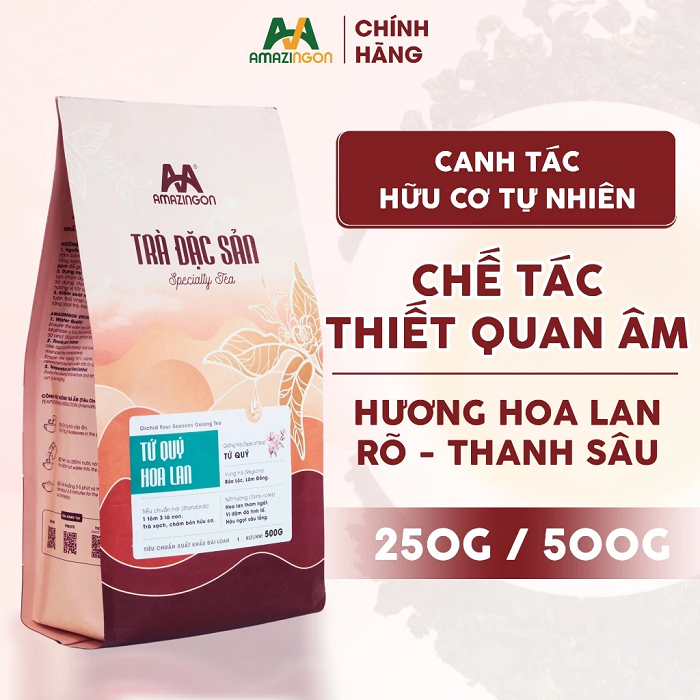 Trà đặc sản Tứ Quý Hoa Lan