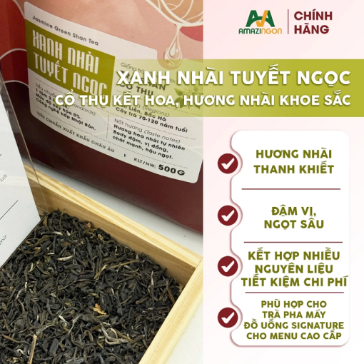 TRÀ ĐẶC SẢN XANH NHÀI TUYẾT NGỌC - Ảnh 2