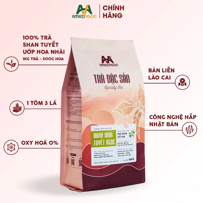 Tìm hiểu dòng trà xanh nhài đặc sản oxy hóa 0 phần trăm tốt cho sức khỏe