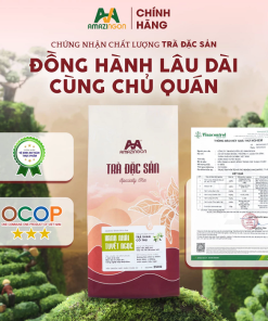 Trà xanh nhài Tuyết Ngọc đạt chứng nhận OCOP và ATTP nguyên liệu pha chế giá sỉ AMAZINGON