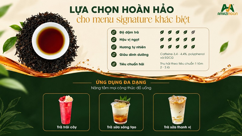 Hương vị Hồng Trà Kim Tuyên phù hợp với những món nào?