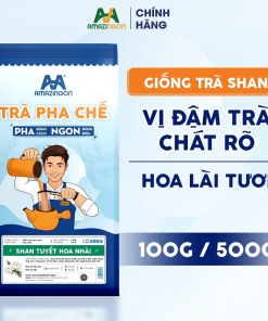 Trà Shan Tuyết Hoa Lài AMAZINGON tự hào là dòng trà sạch 100%