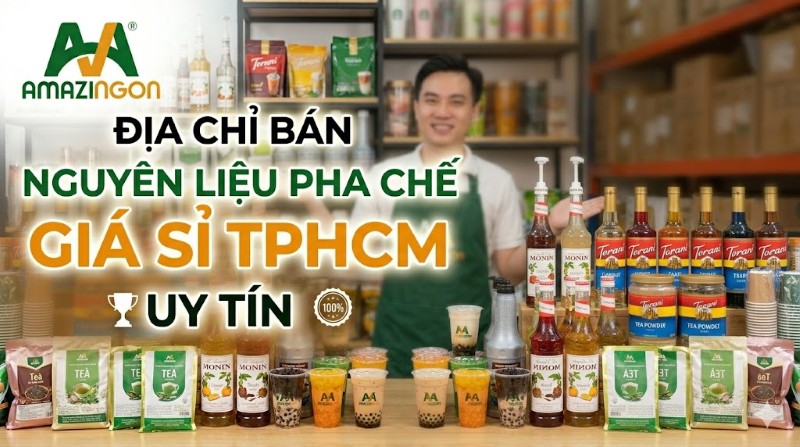 nguyên liệu pha chế giá sỉ tphcm