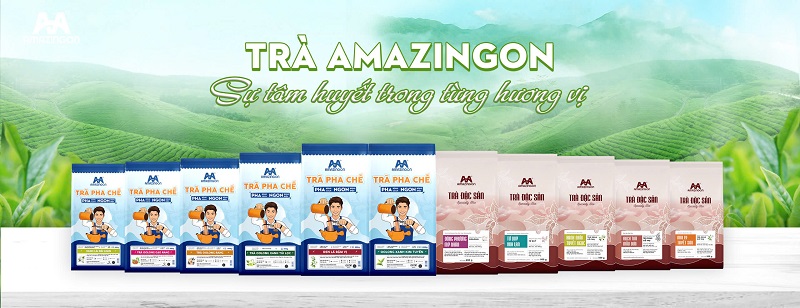 Trà nguyên liệu pha chế AMAZINGON