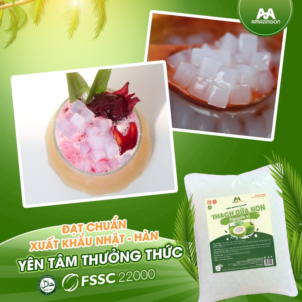 Topping pha chế tại AMAZINGON đa dạng, nhập chuẩn theo lô, hạn dùng rõ ràng
