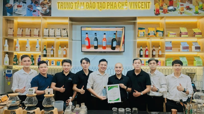 Vincent Đà Nẵng đơn vị cung cấp nguyên liệu và giải pháp setup quầy bar
