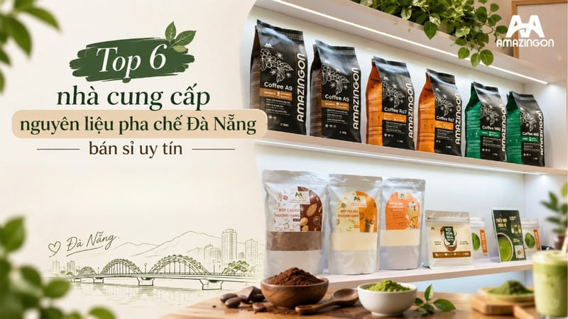 nguyên liệu pha chế Đà Nẵng