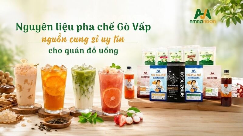 Nguyên liệu pha chế Gò Vấp