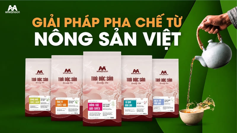 AMAZINGON - Giải pháp nguyên liệu pha chế cho quán tại Quận 12