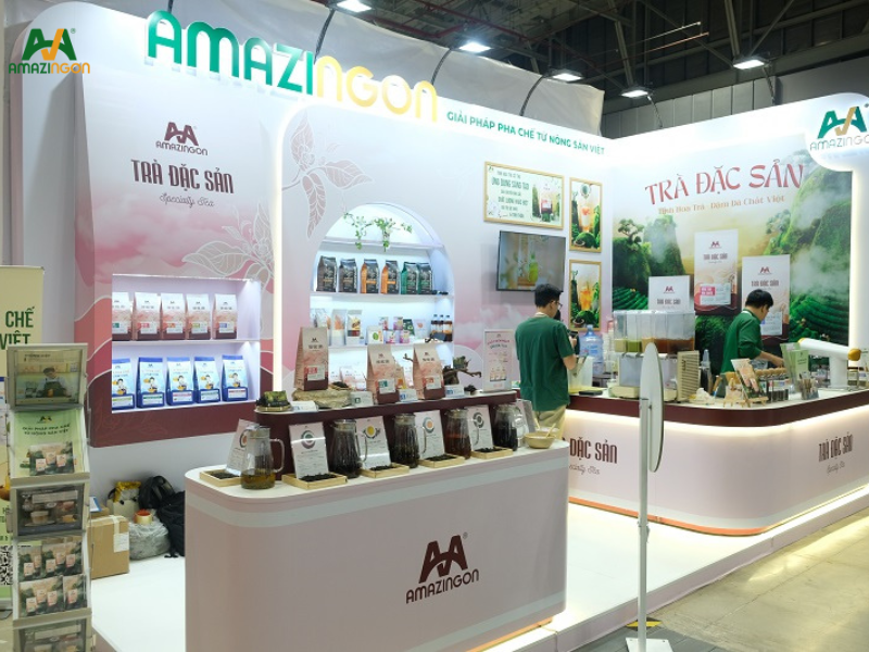 AMZINGNGON cung cấp nguyên liệu pha chế Quận 7 chuẩn nông sản Việt, giúp quán tối ưu hương vị
