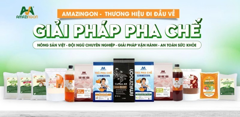Amazingon – Tổng kho nguyên liệu pha chế nội địa Việt