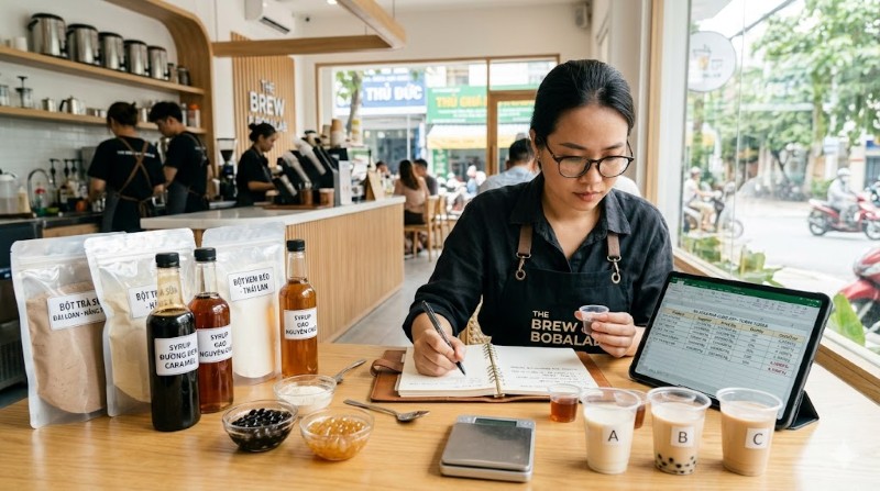 Cách chọn mua nguyên liệu pha chế Quận 9 tối ưu chi phí