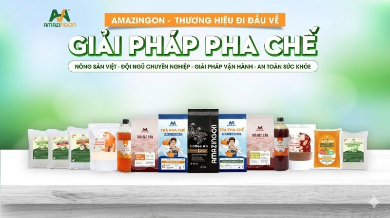 AMAZINgon – Giải pháp nguyên liệu nội địa tối ưu cho chủ quán