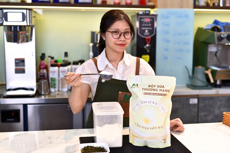 Bột sữa thượng hạng AMAZINGON bột sữa dành cho mọi loại nền trà Bột sữa thượng hạng AMAZINGON bột sữa dành cho mọi loại nền trà