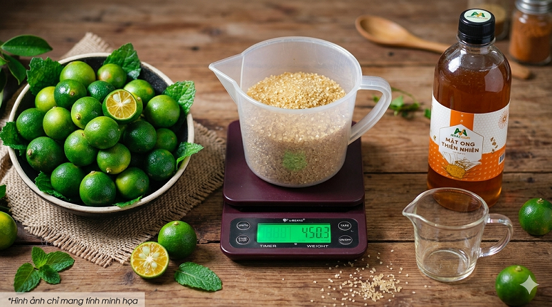 Nguyên liệu chế biến sốt tắc