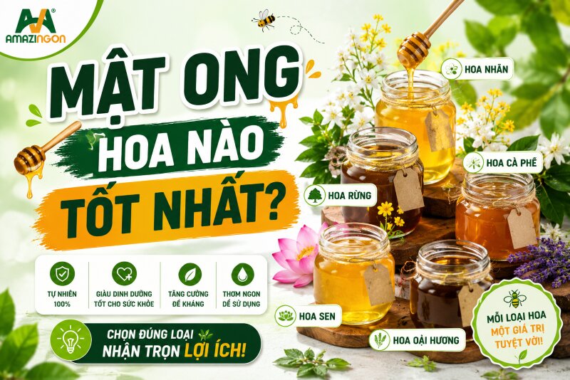 mật ong hoa nào tốt nhất