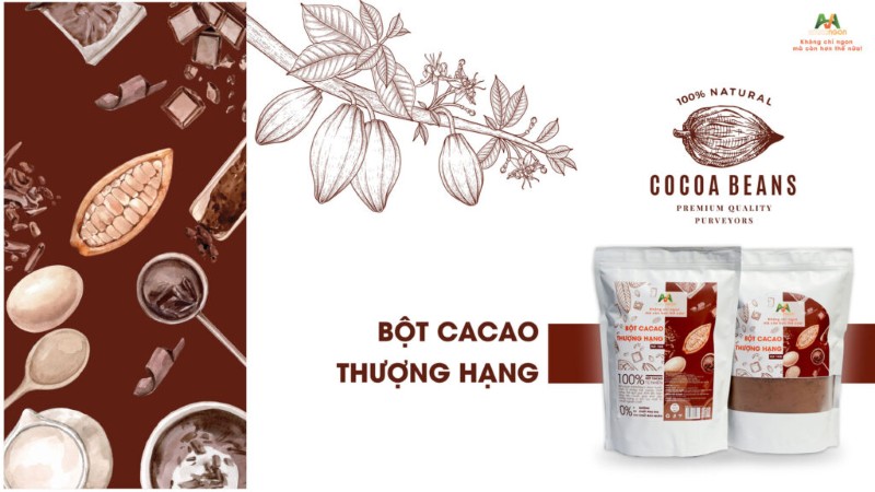 Bột cacao thượng hạng AMAZINGON lựa chọn hoàn hảo cho chủ quán F&B