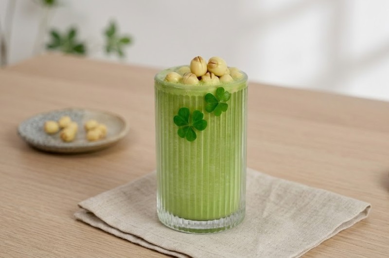 Matcha hạt sen đá xay thức uống giải nhiệt trong những ngày nắng nóng